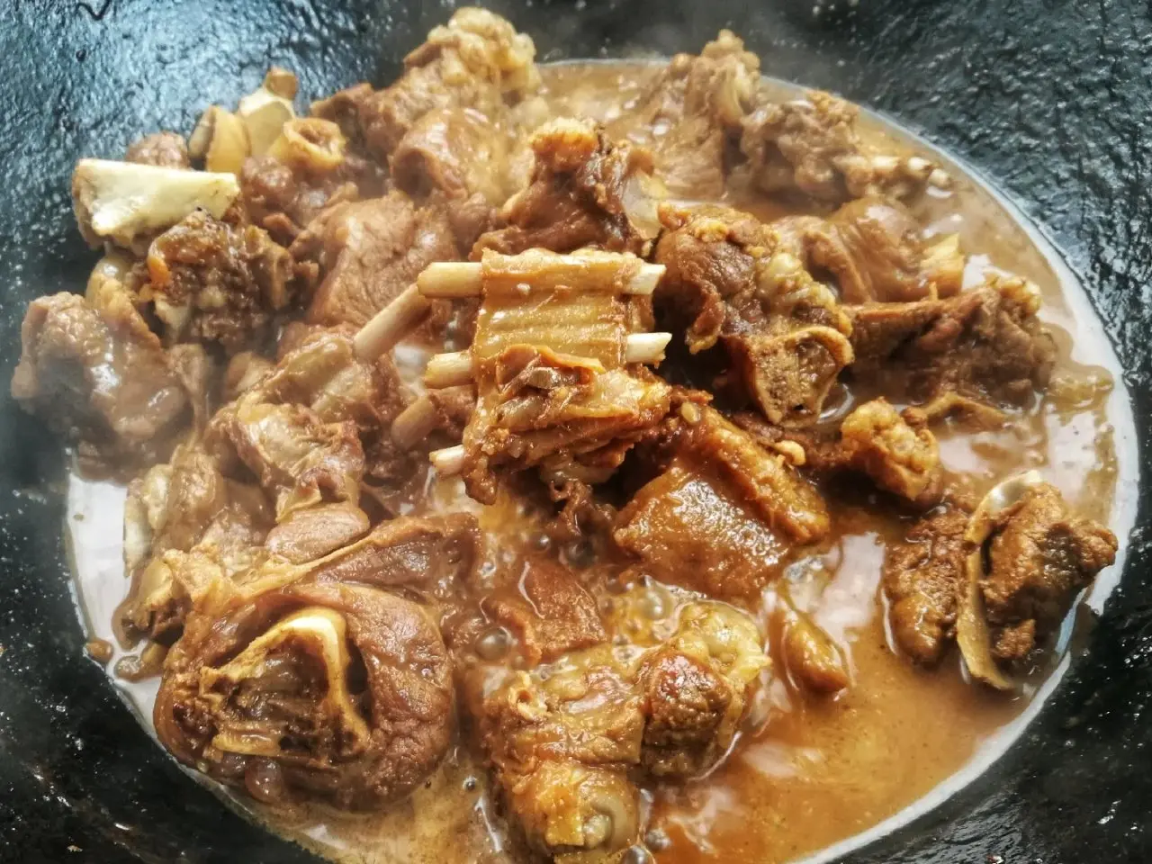 白萝卜炖羊肉