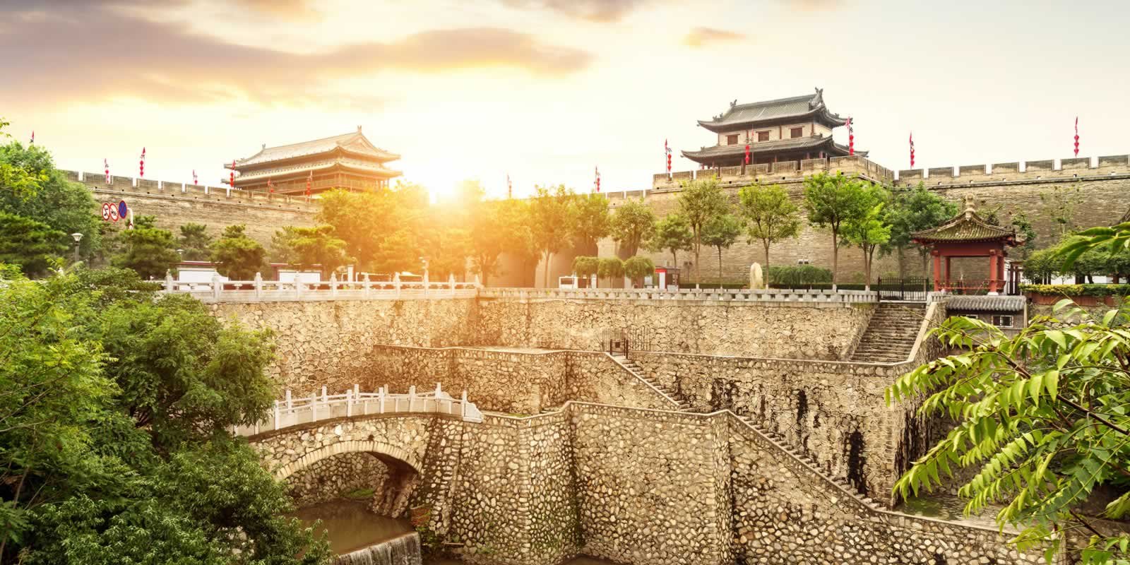 xi'an city wall
