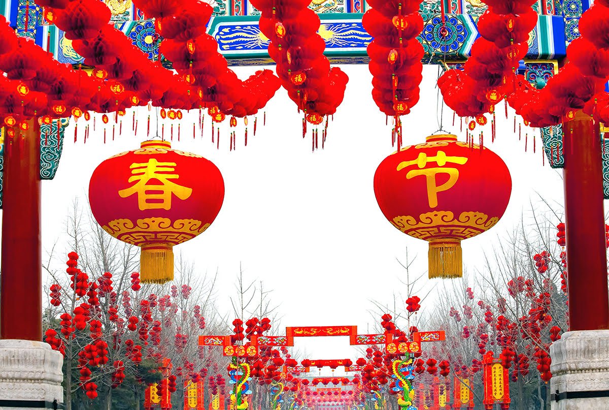Chinese New Year in Temple of Earth Park