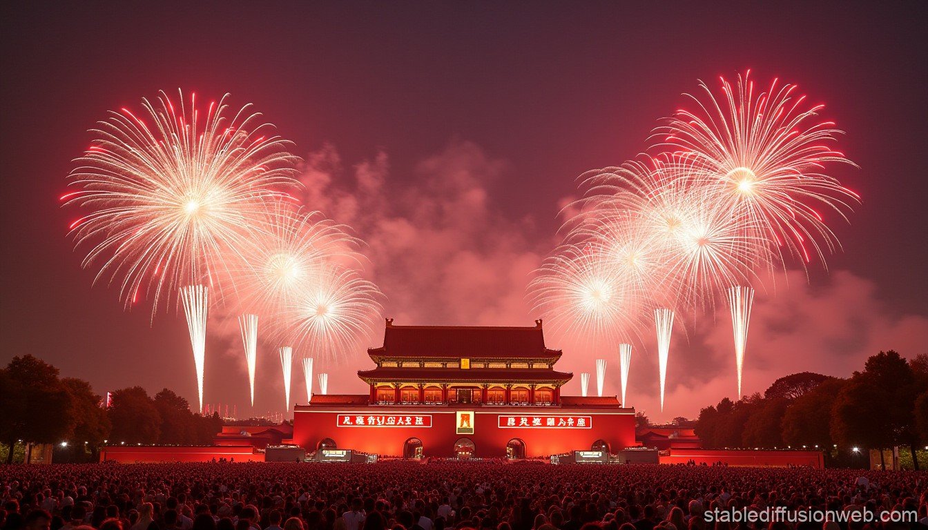 Chinese New Year in Tiananmen Square