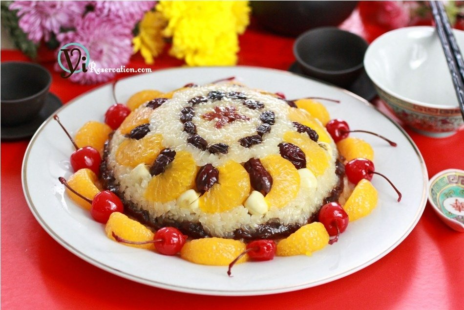 Eight-Treasure Rice Pudding (八宝饭)