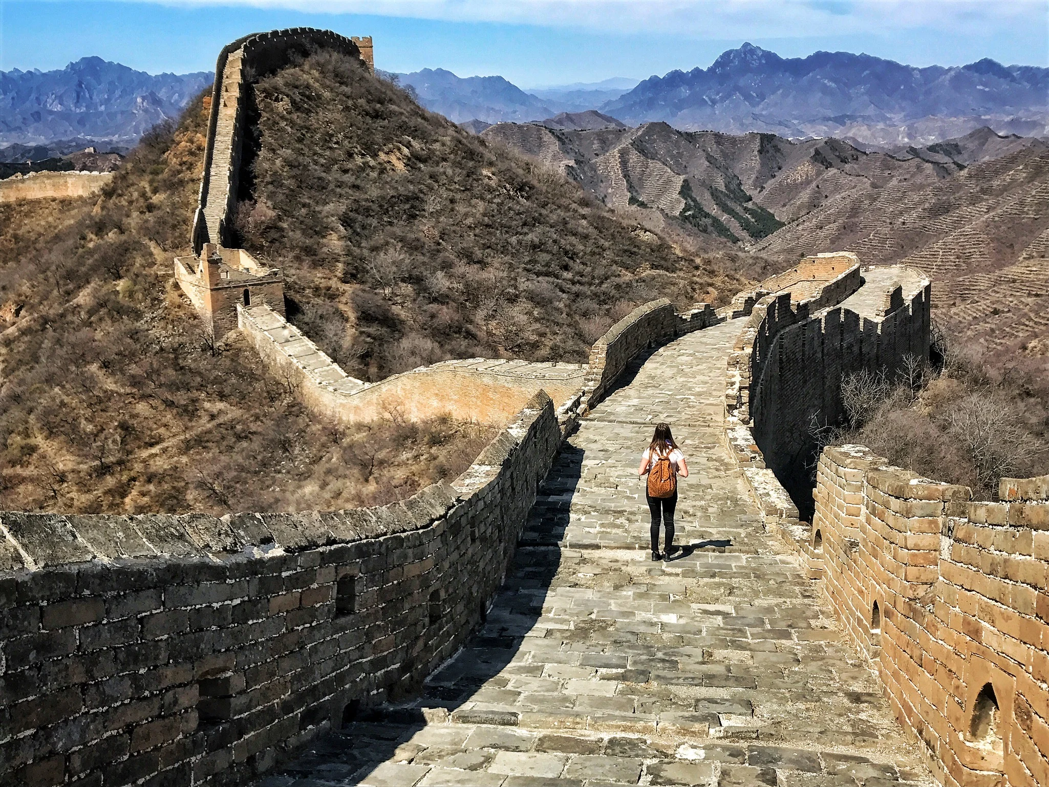 Great Wall hiking