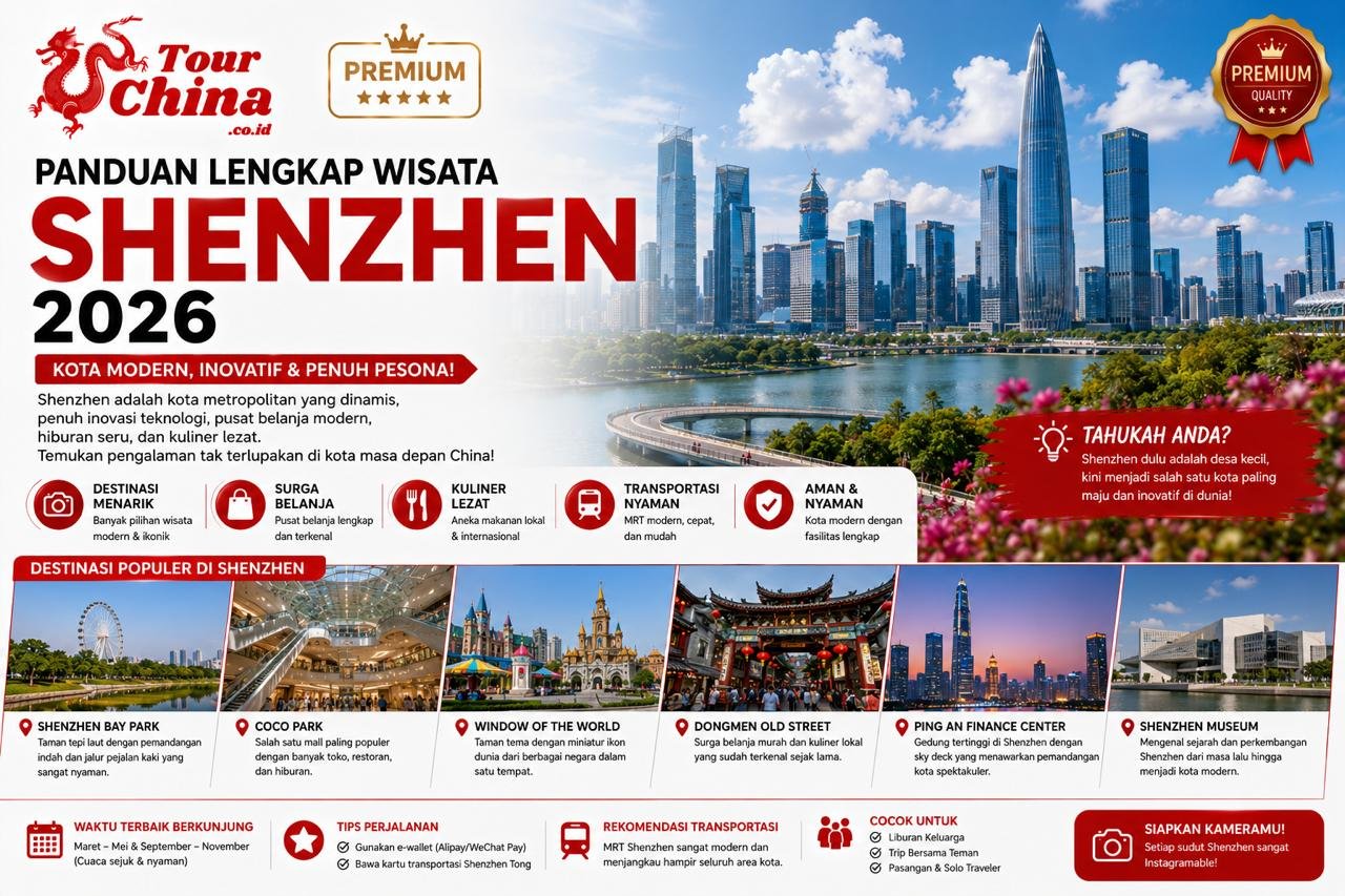 Panduan Lengkap Wisata Shenzhen 2026